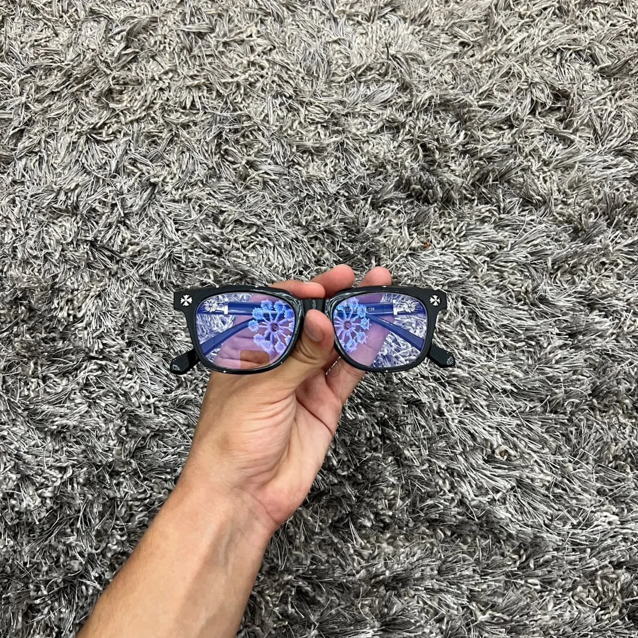 Chrome Hearts carrées