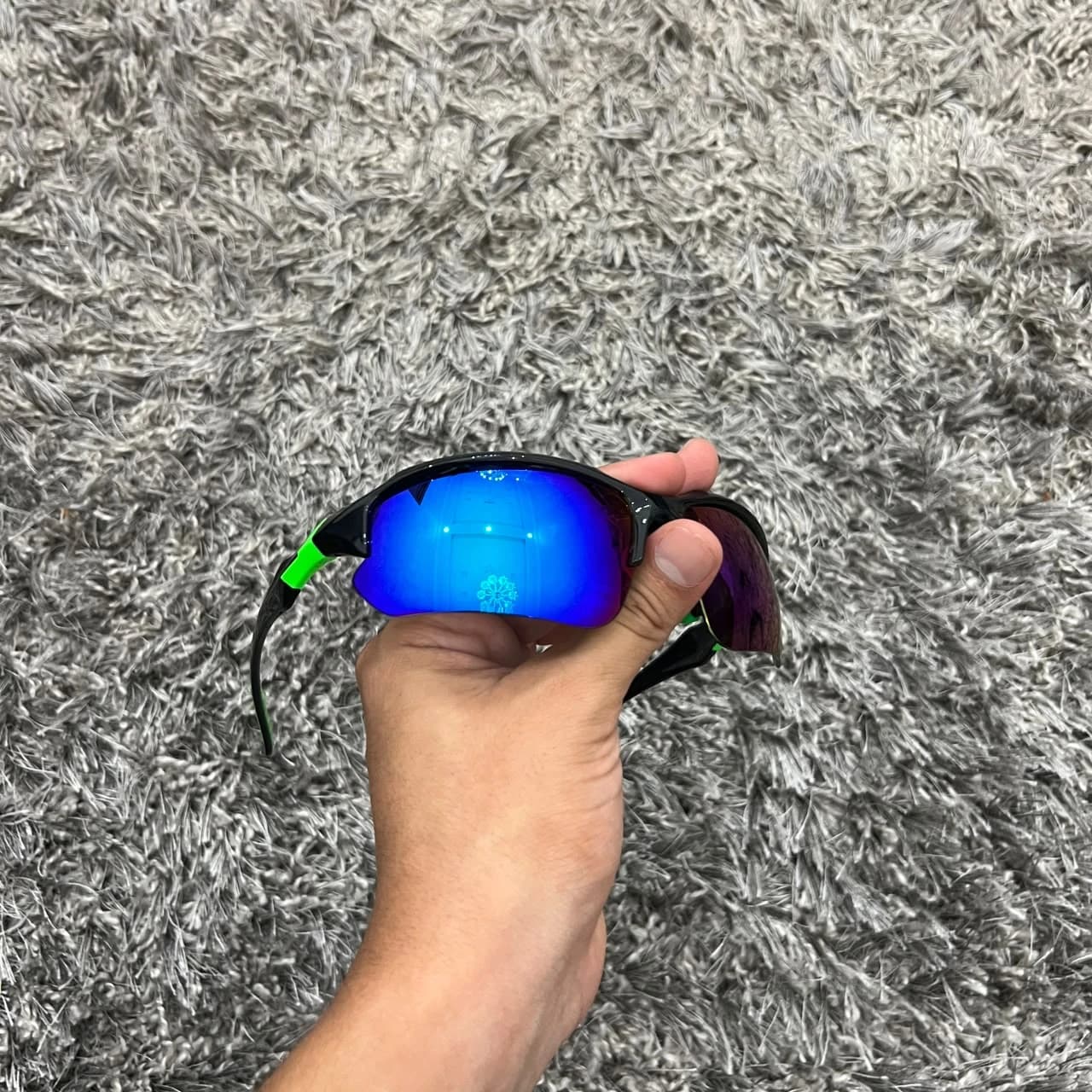 Lunettes enveloppantes — Vert